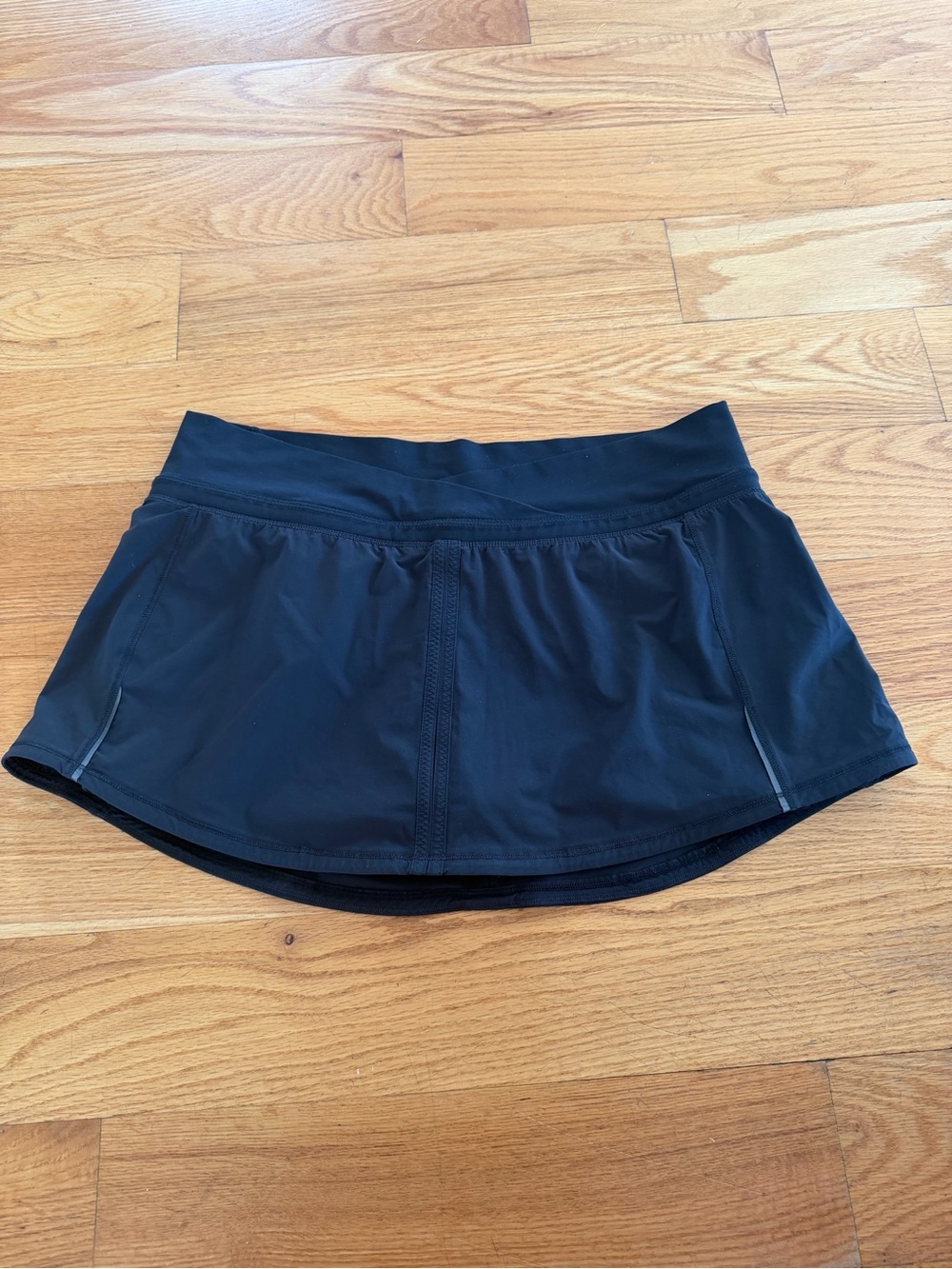 Black Lululemon Skirt with Built-in Shorts